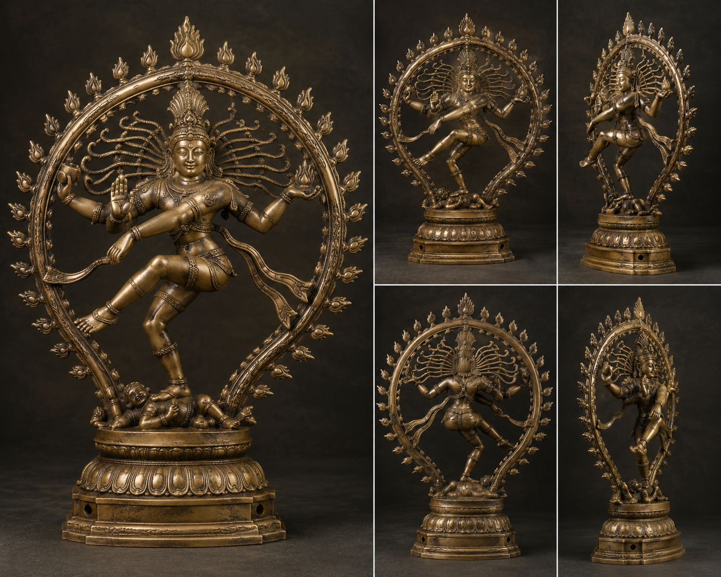 Panchaloha Nataraja Sculpture – Shiva the Cosmic Dancer